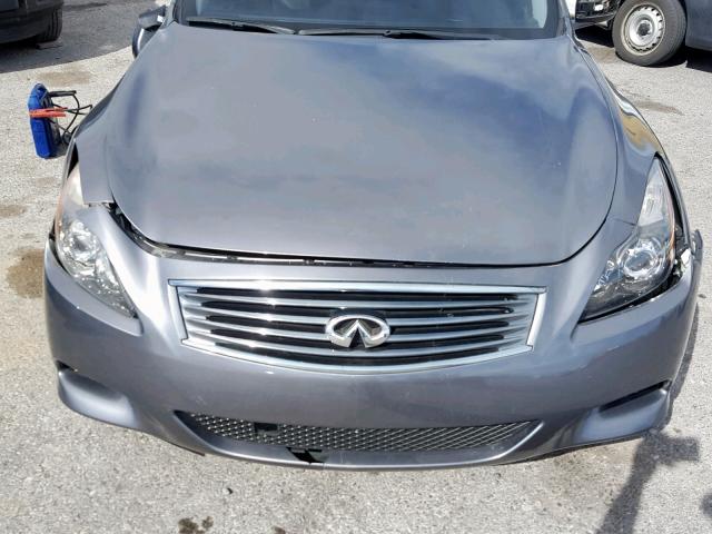 JN1CV6EL0BM264046 - 2011 INFINITI G37 CHARCOAL photo 7