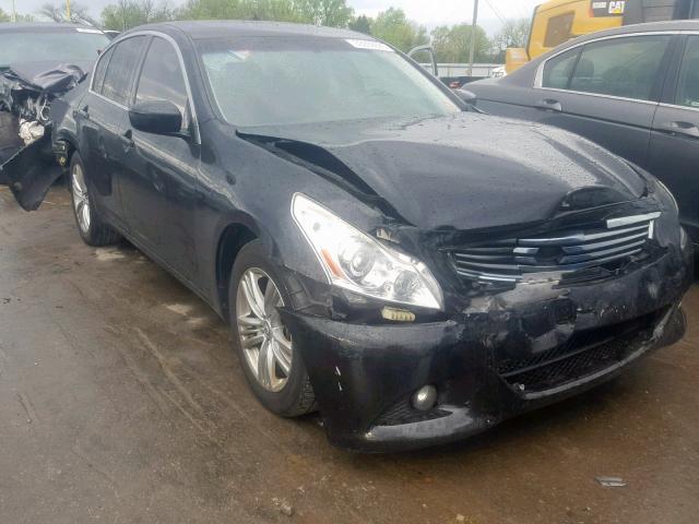 JN1CV6AR2DM751116 - 2013 INFINITI G37 BLACK photo 1