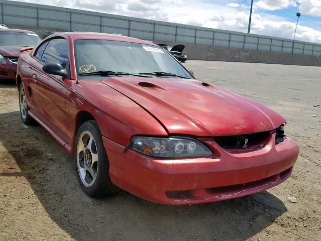 1FALP47V8TF109671 - 1996 FORD MUSTANG CO RED photo 1