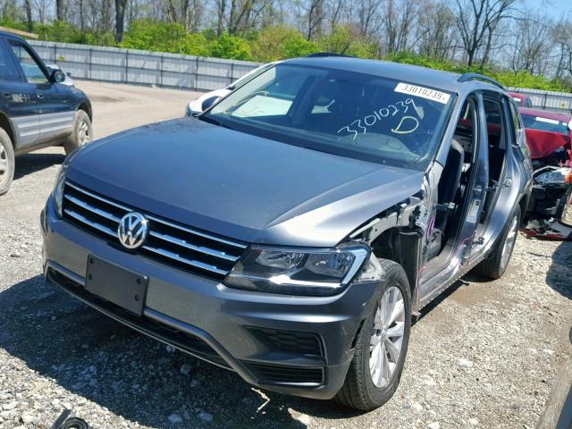 3VV2B7AXXJM068541 - 2018 VOLKSWAGEN TIGUAN SE GRAY photo 2