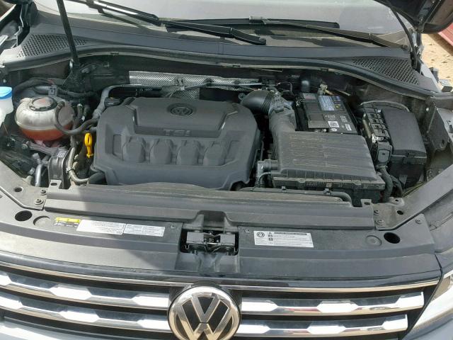 3VV2B7AXXJM068541 - 2018 VOLKSWAGEN TIGUAN SE GRAY photo 7