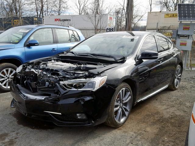 19UUB3F80KA000749 - 2019 ACURA TLX BLACK photo 2