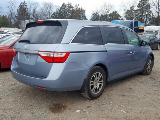 5FNRL5H62CB110221 - 2012 HONDA ODYSSEY EXL  photo 4