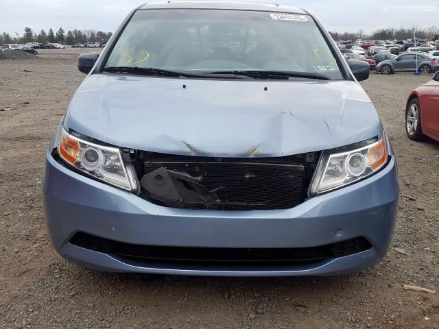 5FNRL5H62CB110221 - 2012 HONDA ODYSSEY EXL  photo 9