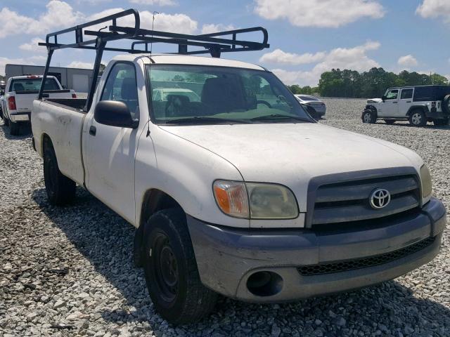 5TBJU32155S455214 - 2005 TOYOTA TUNDRA WHITE photo 1