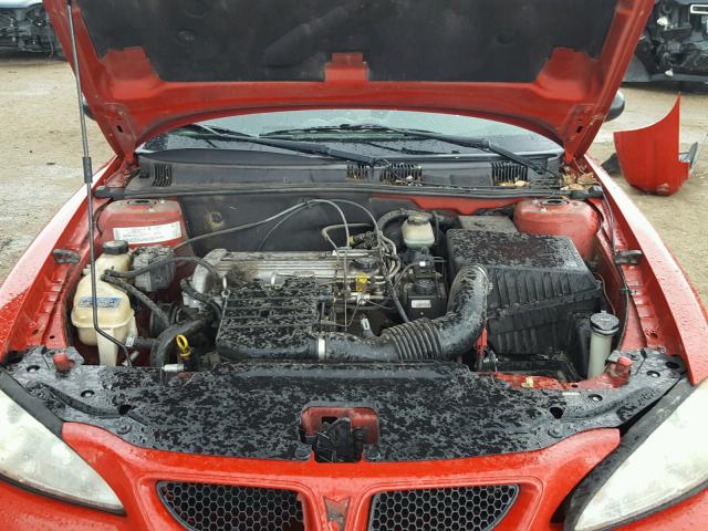 1G2NF52F94M546902 - 2004 PONTIAC GRAND AM S RED photo 7