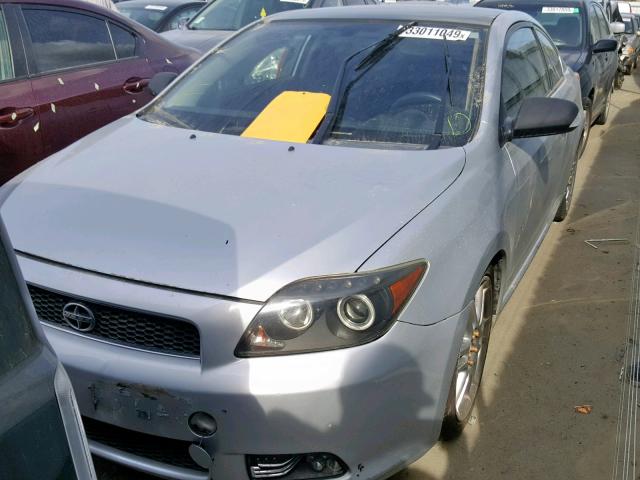 JTKDE177260141598 - 2006 TOYOTA SCION TC ვერცხლისფერი ფოტო 2