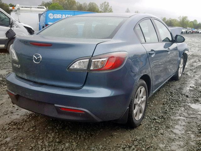 JM1BL1SF5A1183608 - 2010 MAZDA 3 I BLUE photo 4