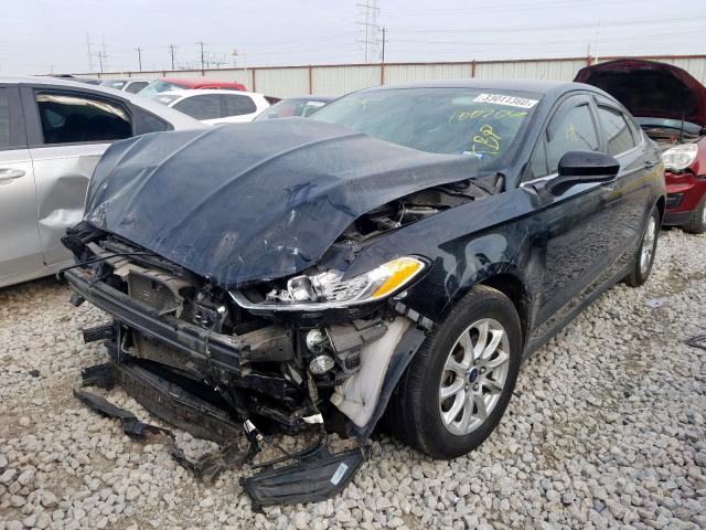 1FA6P0G77G5100706 - 2016 FORD FUSION S  photo 2