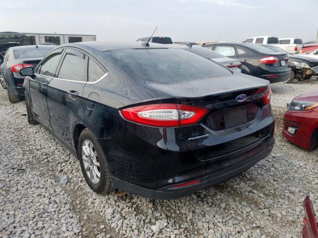 1FA6P0G77G5100706 - 2016 FORD FUSION S  photo 3