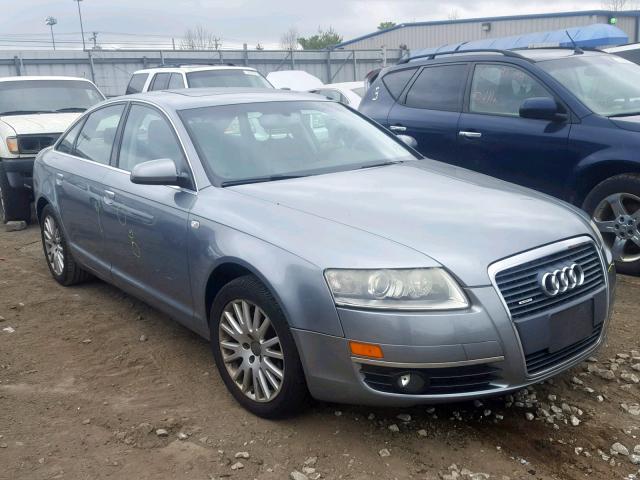 WAUDH74F27N020486 - 2007 AUDI A6 3.2 QUA GRAY photo 1