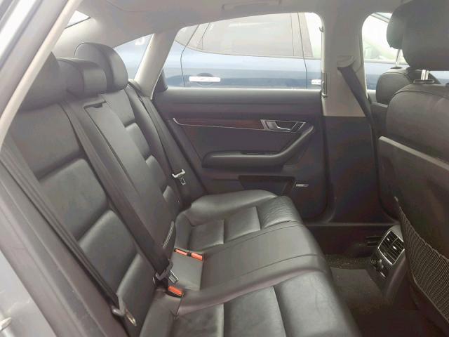 WAUDH74F27N020486 - 2007 AUDI A6 3.2 QUA GRAY photo 6