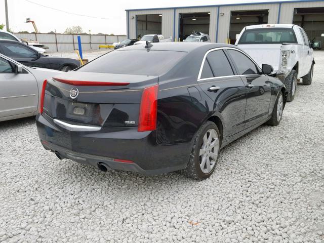 1G6AJ5S38D0122359 - 2013 CADILLAC ATS PERFOR BLACK photo 4