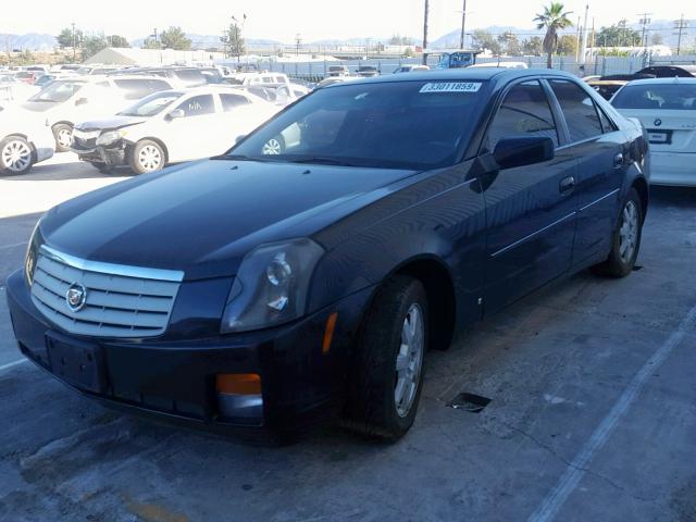 1G6DP577170192636 - 2007 CADILLAC CTS HI FEA BLACK photo 2