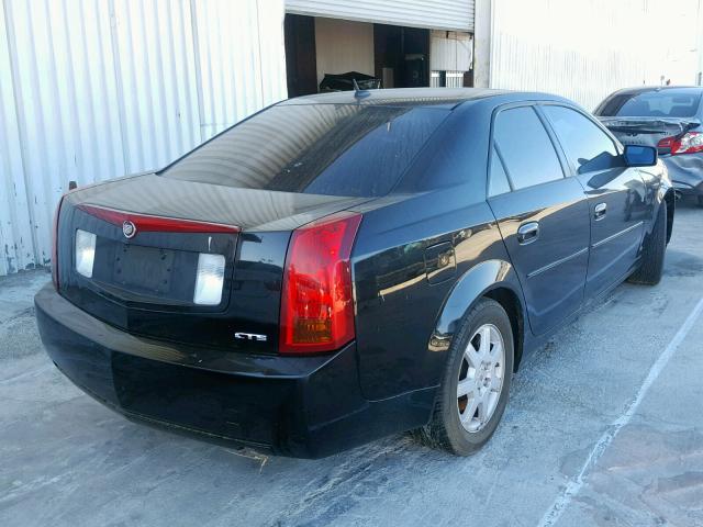 1G6DP577170192636 - 2007 CADILLAC CTS HI FEA BLACK photo 4