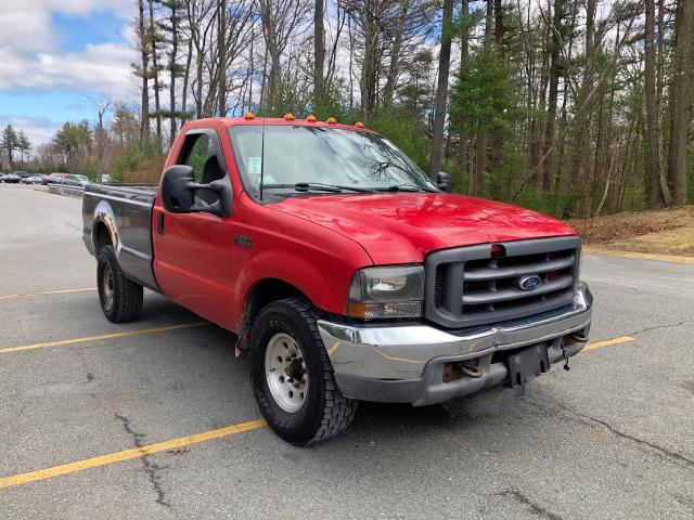 1FTSF30F13EA74760 - 2003 FORD F350 SRW S RED photo 2