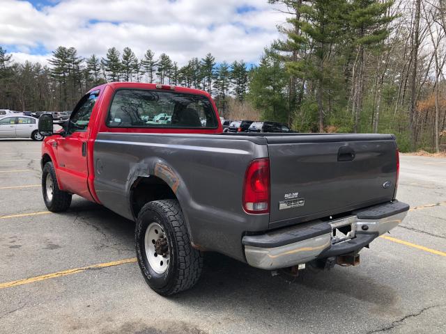 1FTSF30F13EA74760 - 2003 FORD F350 SRW S RED photo 4