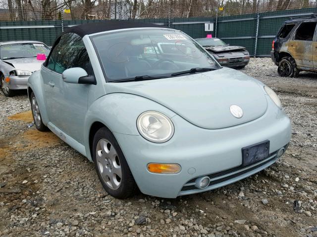 3VWCK21YX3M314079 - 2003 VOLKSWAGEN NEW BEETLE Mavi foto 1