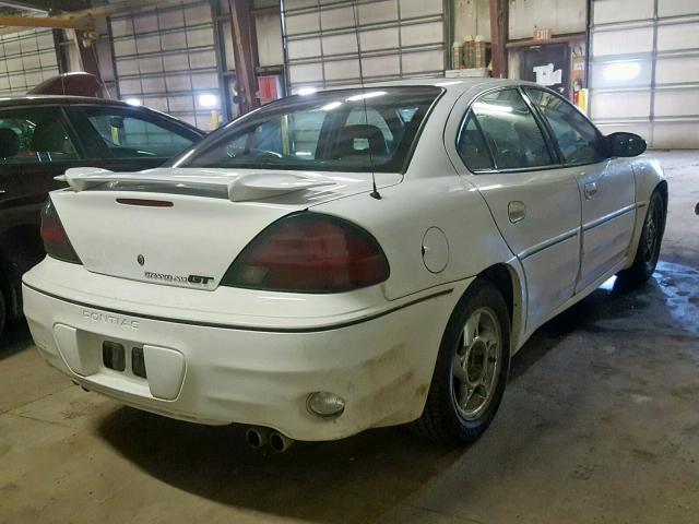 1G2NV52E02M695318 - 2002 PONTIAC GRAND AM G WHITE photo 4