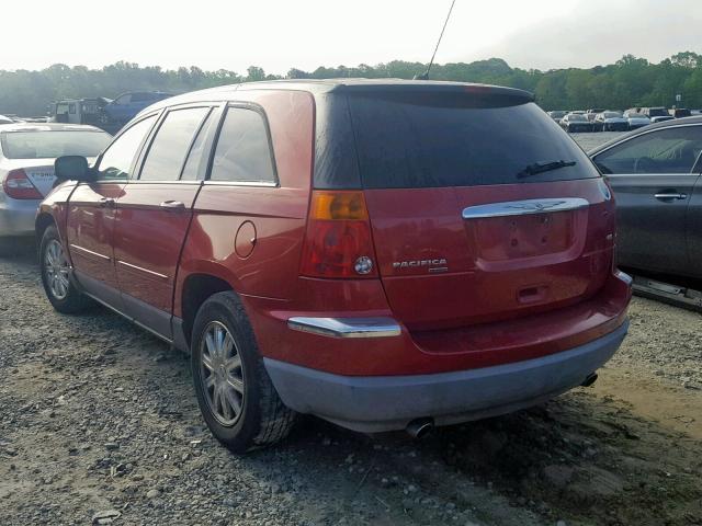 2A8GM68X77R237598 - 2007 CHRYSLER PACIFICA T RED photo 3