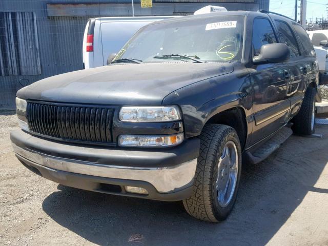 1GNEC13V94R304768 - 2004 CHEVROLET TAHOE C150 BLACK photo 2