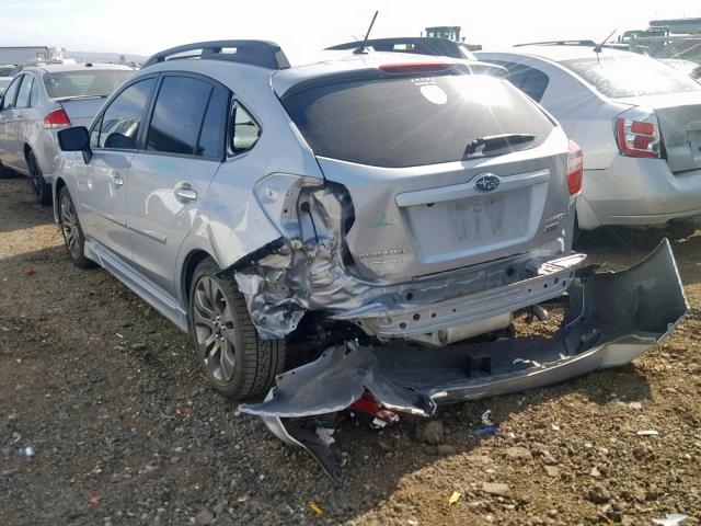 JF1GPAU68F8273086 - 2015 SUBARU IMPREZA SP SILVER photo 3