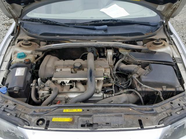 YV1SW58D712033525 - 2001 VOLVO V70 2.4T SILVER photo 7