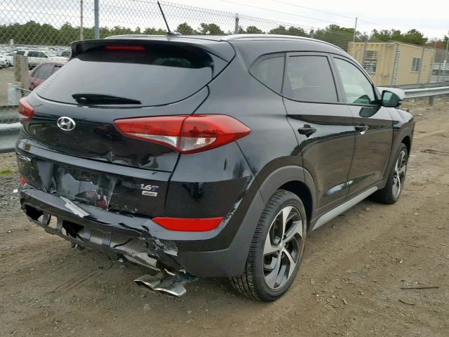 KM8J3CA20HU501578 - 2017 HYUNDAI TUCSON LIM BLACK photo 4