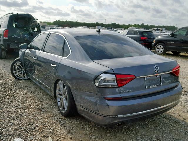 1VWBS7A32GC058816 - 2016 VOLKSWAGEN PASSAT SE GRAY photo 3