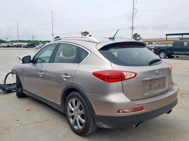 JN1AJ0HP1AM702280 - 2010 INFINITI EX35 BASE GOLD photo 3