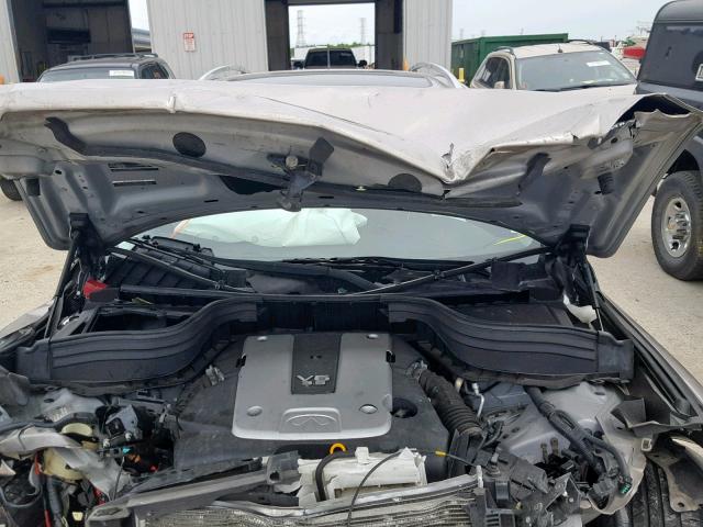 JN1AJ0HP1AM702280 - 2010 INFINITI EX35 BASE GOLD photo 7