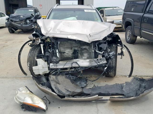 JN1AJ0HP1AM702280 - 2010 INFINITI EX35 BASE GOLD photo 9