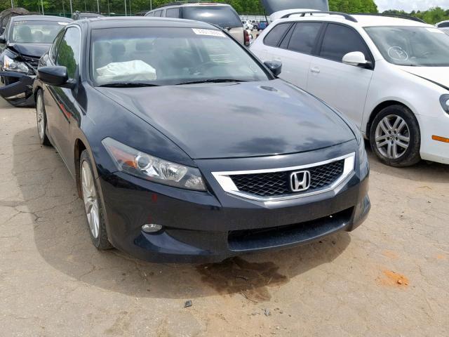 1HGCS22869A004536 - 2009 HONDA ACCORD EXL BLUE photo 1