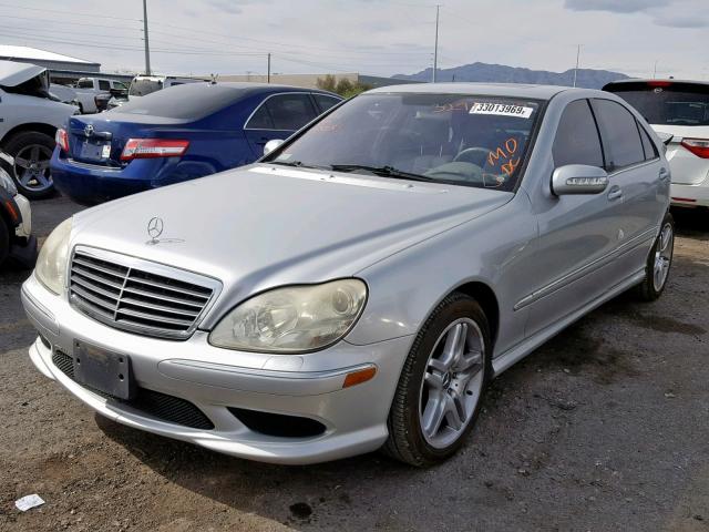 WDBNG70J06A477824 - 2006 MERCEDES-BENZ S 430 SILVER photo 2