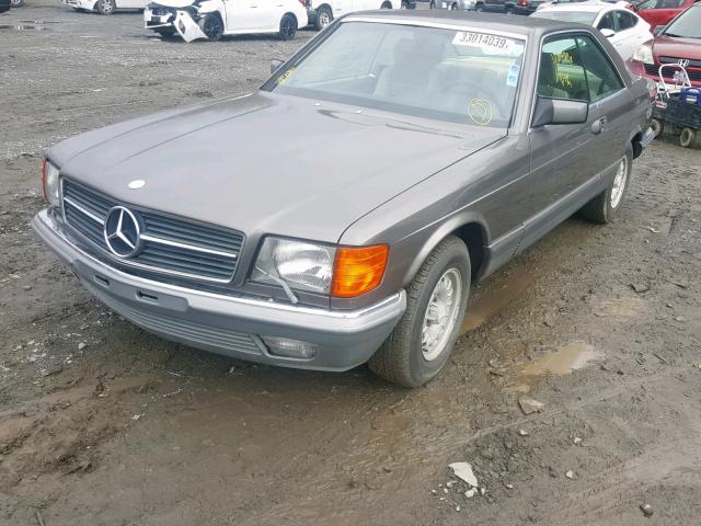 WDB12604412000645 - 1981 MERCEDES-BENZ 560 CHARCOAL photo 2