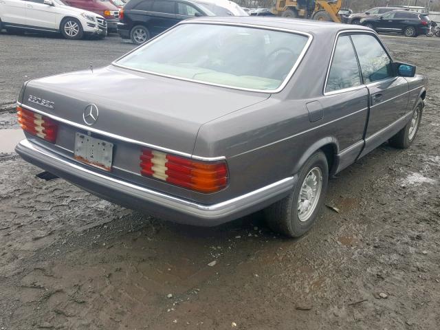 WDB12604412000645 - 1981 MERCEDES-BENZ 560 CHARCOAL photo 4