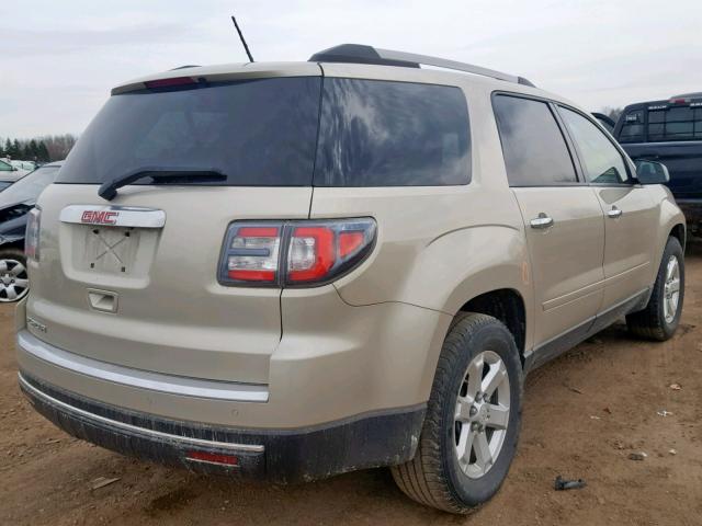 1GKKRPKD7EJ330151 - 2014 GMC ACADIA SLE TAN photo 4