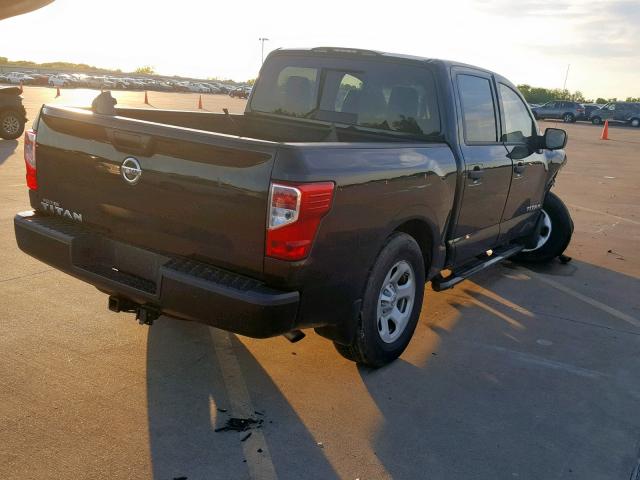 1N6AA1EK7JN501339 - 2018 NISSAN TITAN S BLACK photo 4