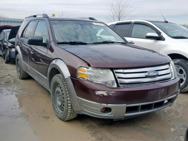 1FMDK02W39GA00474 - 2009 FORD TAURUS X S RED photo 1