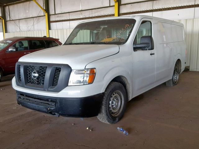 1N6BF0KM4HN802909 - 2017 NISSAN NV 1500 S WHITE photo 2