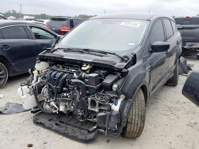 1FMCU0F71JUD36381 - 2018 FORD ESCAPE S BLACK photo 2