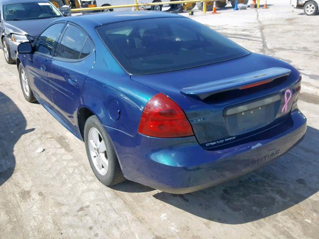2G2WP552161127824 - 2006 PONTIAC GRAND PRIX 蓝色 照片 3