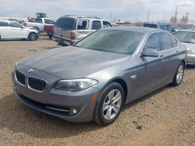 WBAXH5C52CDW02078 - 2012 BMW 528 XI GRAY photo 2