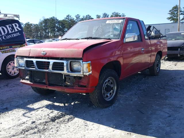 1N6SD16S1RC415350 - 1994 NISSAN TRUCK KING RED photo 2