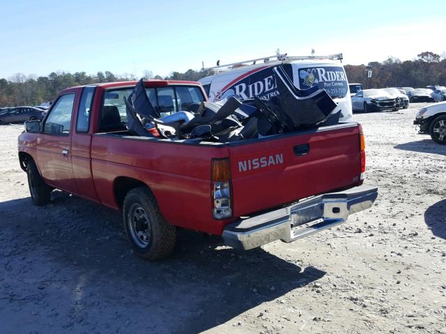 1N6SD16S1RC415350 - 1994 NISSAN TRUCK KING RED photo 3