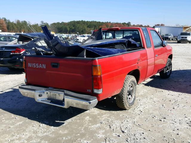 1N6SD16S1RC415350 - 1994 NISSAN TRUCK KING RED photo 4