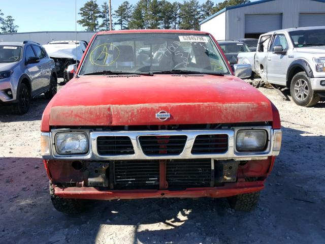 1N6SD16S1RC415350 - 1994 NISSAN TRUCK KING RED photo 9