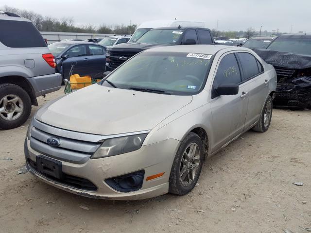 3FAHP0GA1AR136397 - 2010 FORD FUSION S  photo 2