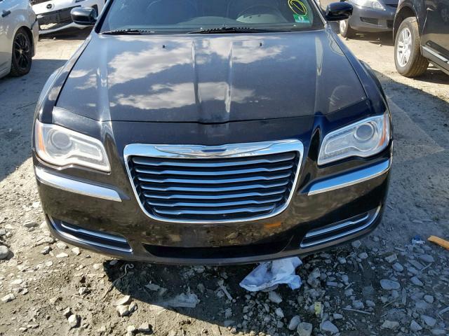 2C3CCAAG9CH116999 - 2012 CHRYSLER 300 BLACK photo 9