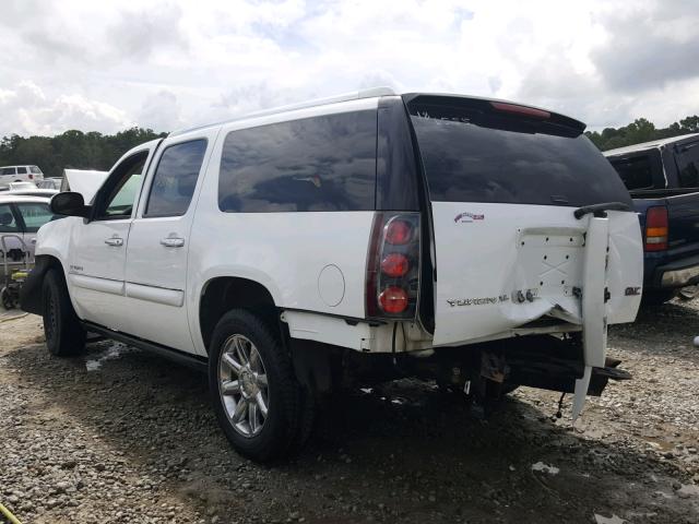 1GKFK66867J256169 - 2007 GMC YUKON XL D WHITE photo 3